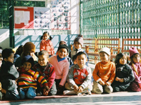 a classroom