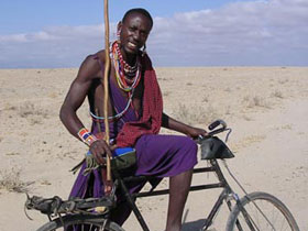 Tanzania and Kenya biking vacation