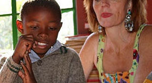 Volunteering with children vacations