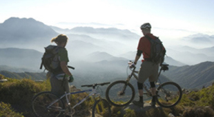 Moderate mountain biking vacations