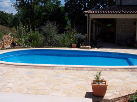 Stone house retreat in Croatia