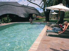 Safari farmhouse in Namibia