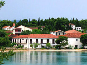 Beach hotel in Croatia