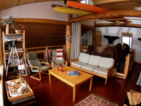 Northwest Territories log cabins and conference resort in Canada