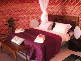 Luxury yurt accommodation in Lanzarote, Canary Islands