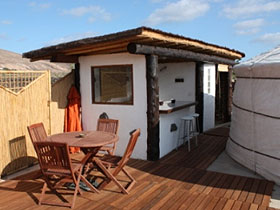 Luxury yurt accommodation in Lanzarote, Canary Islands