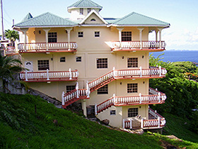 Bed & breakfast accommodation on St. Vincent