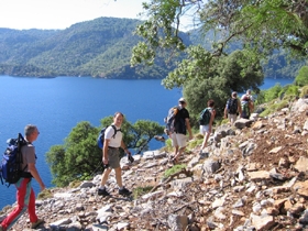 Gulet cruise and walking vacation in Turkey
