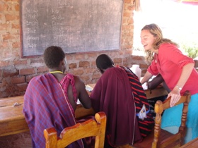 Teach in a Maasai village in Tanzania