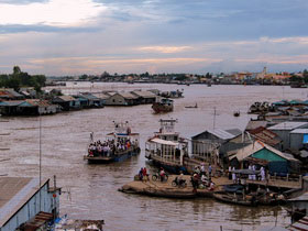 Indochina overland tour, Saigon to Bangkok