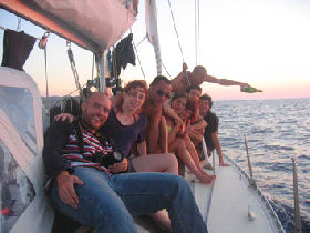 Sailing vacation in the Aegean Sea