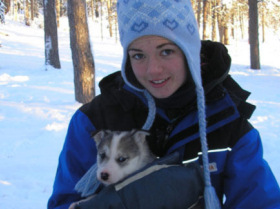 Winter holiday in Finnish Lapland