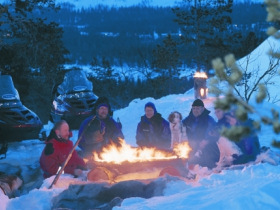 Northern Lights winter holiday, Lapland