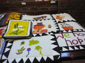 Volunteer with children in South Africa