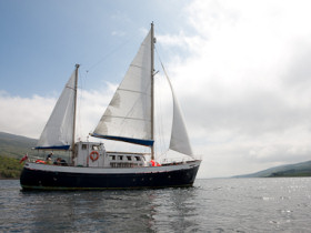 Under sail