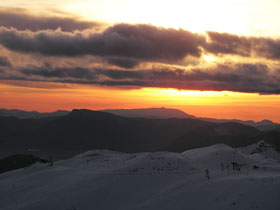 Snowshoeing in the French Alps