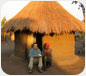 Justin at Kawaza village, Zambia