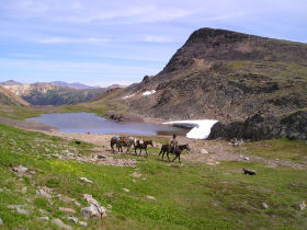 Trekking vacation in British Columbia