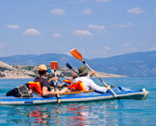 Sea kayaking