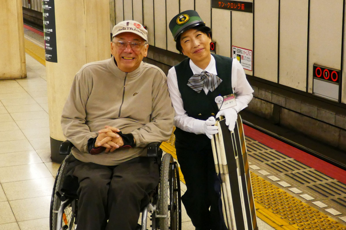 Wheelchair accessible tours in Japan