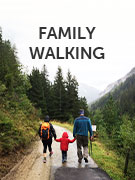 Family walking