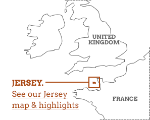 Zin Ieder zoals dat Jersey travel guide