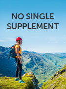 travel tours with no single supplement