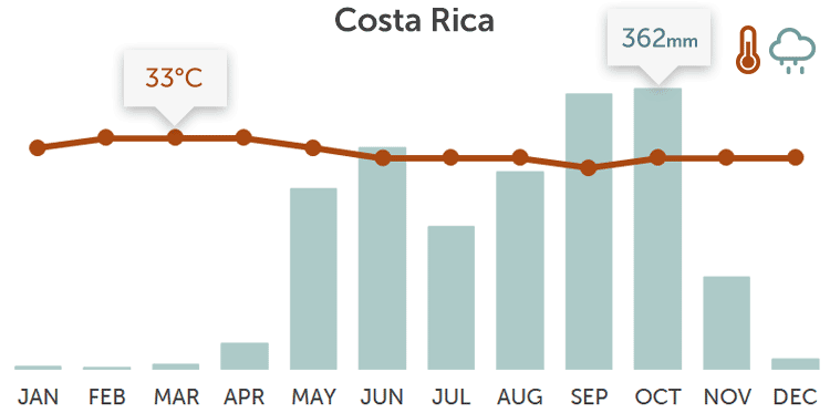 Costa Rica vacations. Vacations & vacations in Costa Rica in 2021 & 2022