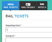Train booking websites