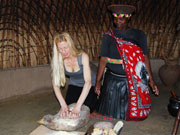 Zulus teaching local traditions, KwaZulu-Natal. Photo by Richard Madden