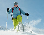 Swapping boots for snowshoes
