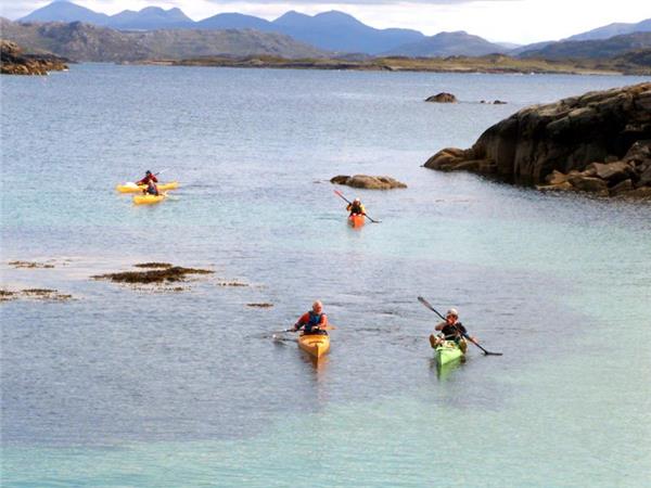 Outer Hebrides sea kayaking vacation in Scotland