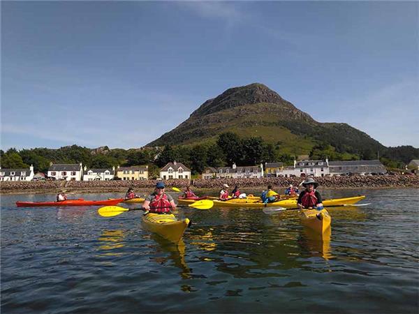 Sea kayaking vacation in Scotland