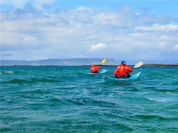 Atlantic Coast sea kayaking vacation in Scotland