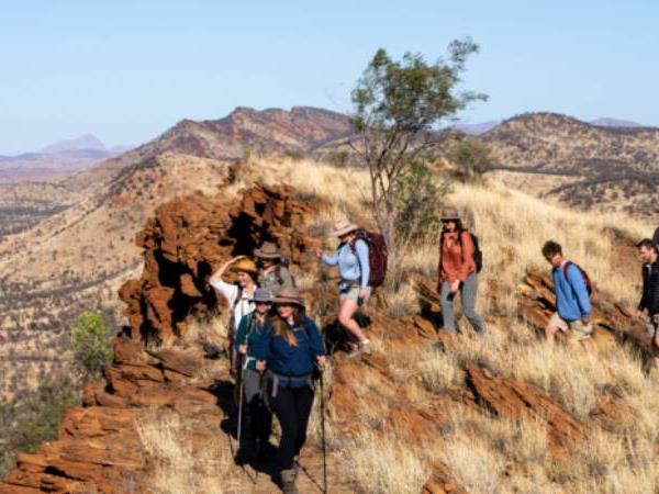 Larapinta trek in the Northern Territory