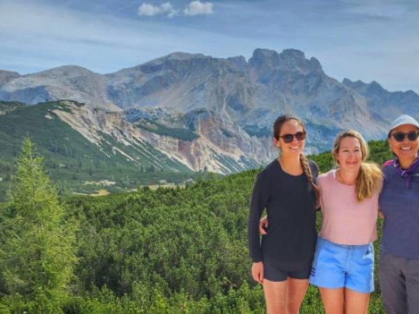 Dolomites guided walking vacation in Italy