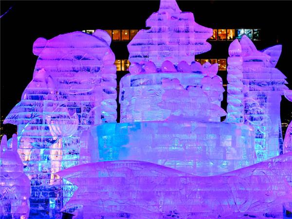 Sapporo snow festival vacation in Japan