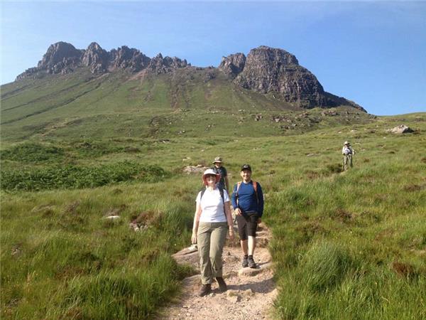 Northwest Highlands wilderness hiking vacation, Scotland