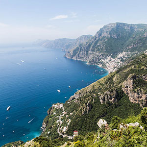 Amalfi Coast map & highlights