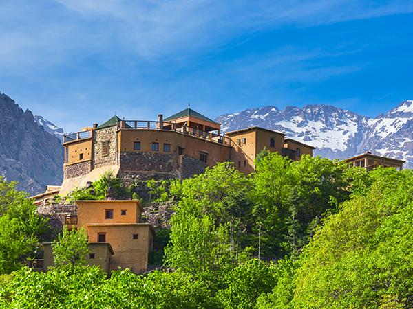 Kasbah du Toubkal in the Atlas Mountains