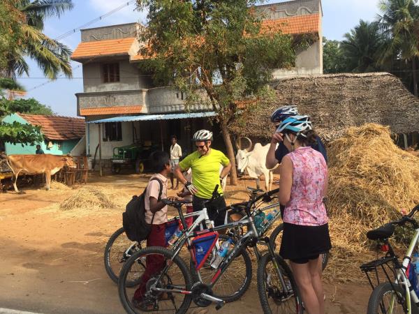South India cycling tour, coast to coast