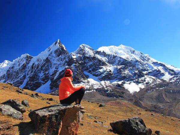 Rainbow Mountain trek in Peru