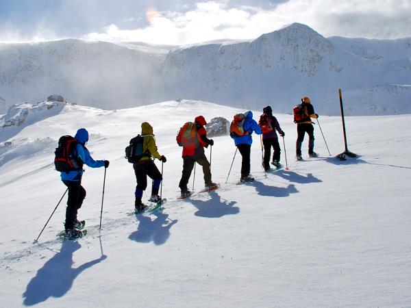 Bulgaria snowshoeing vacation