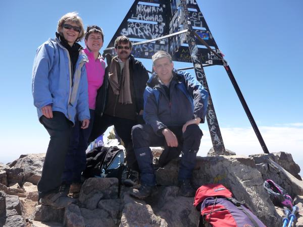 Climb Mount Toubkal in style