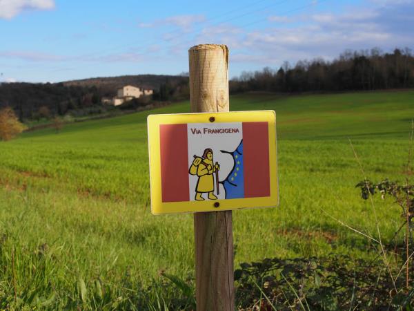 Francigena Way walking vacation in Italy