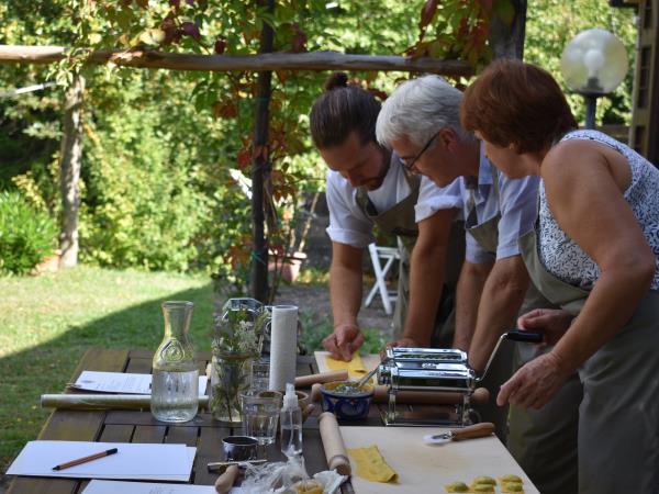 Italian cooking vacation, small group