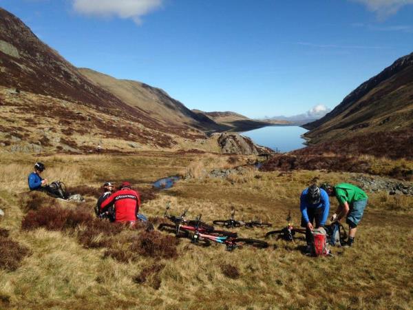 North Wales guided mountain biking vacation