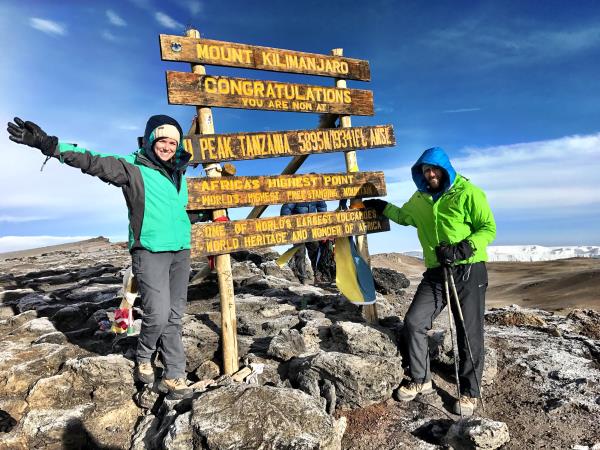 Kilimanjaro summit trek and safari vacation, Tanzania