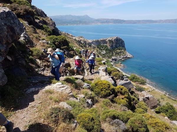 Walking vacation in rural Crete