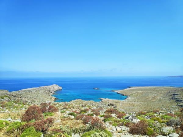 Greece walking vacation with beaches